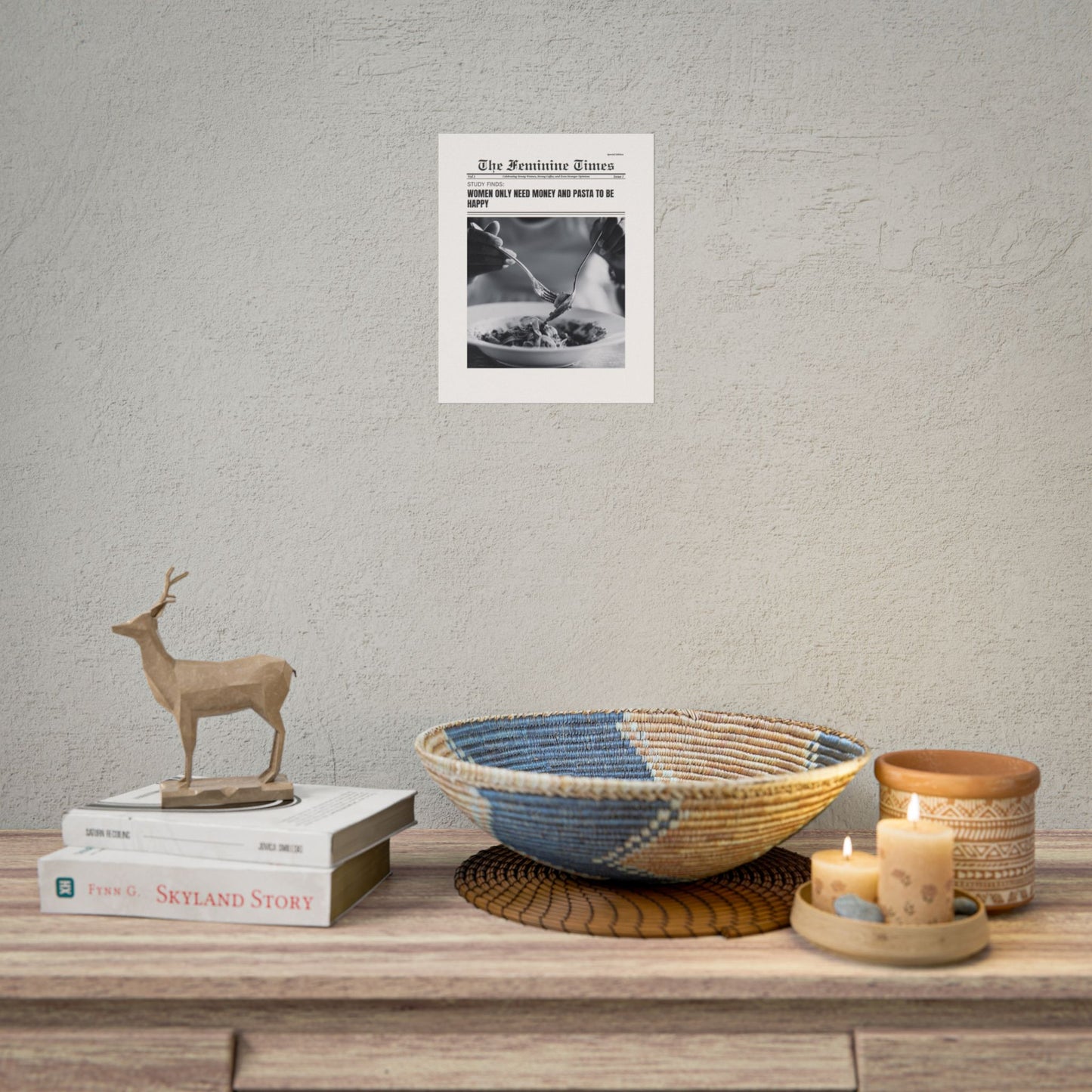 The Feminine Times: Relatable News Prints