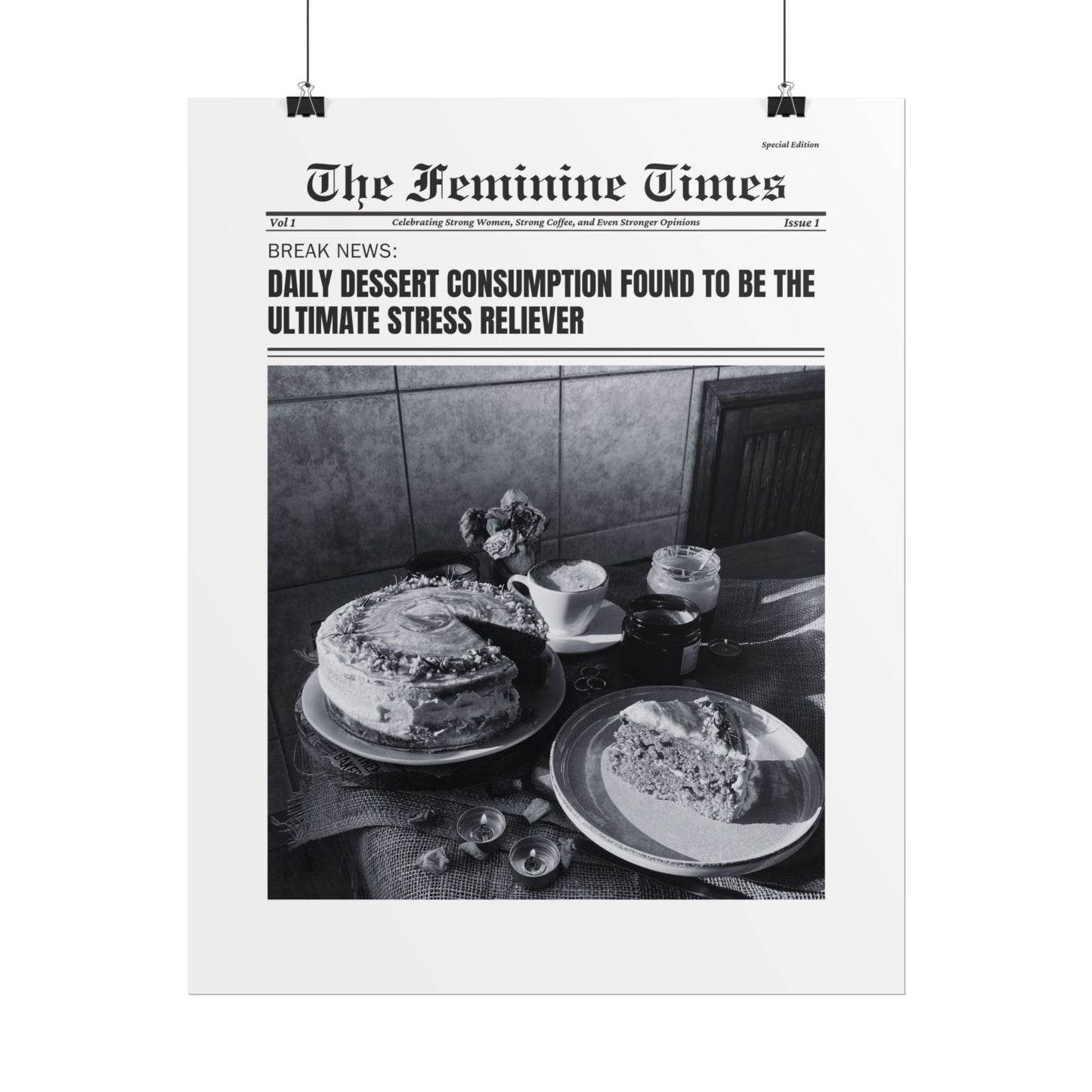 The Feminine Times: Daily Dessert Consumption Found To Be The Ultimate Stress Reliever