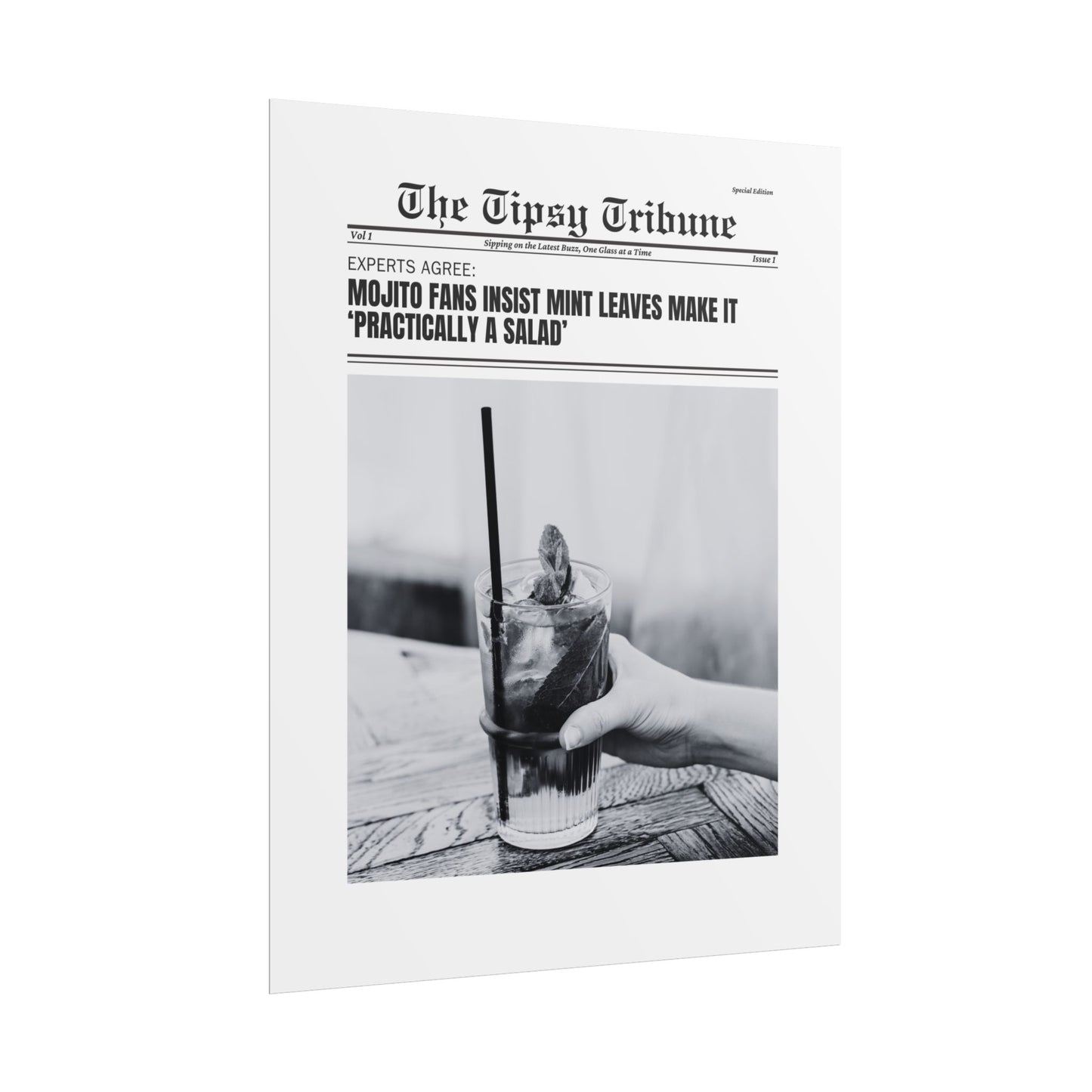 The Tipsy Tribune: Mojito fans insist mint leaves...