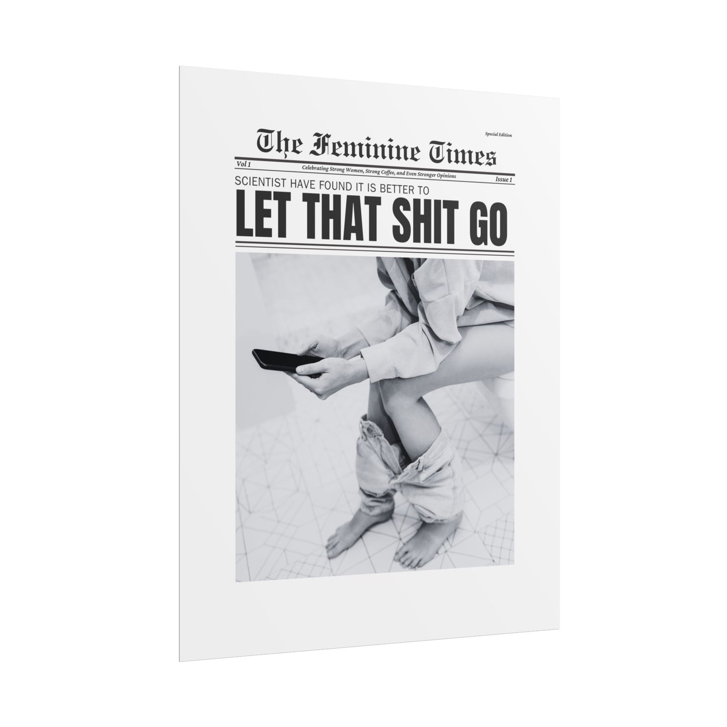 The Feminine Times: Relatable News Prints