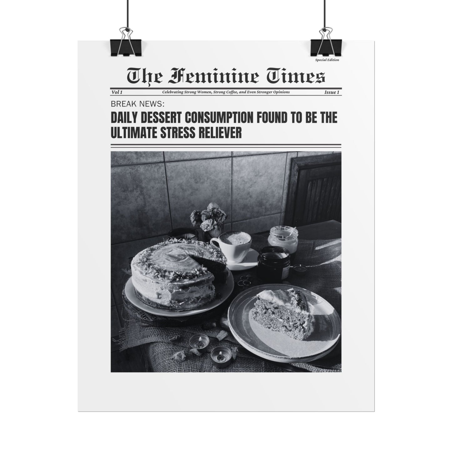 The Feminine Times: Daily Dessert Consumption Found To Be The Ultimate Stress Reliever