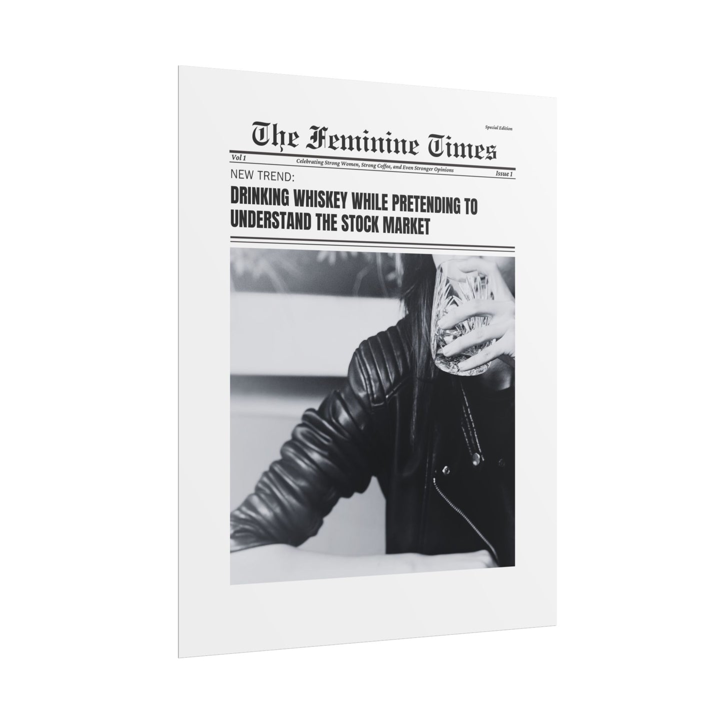 The Feminine Times: Drinking whiskey while pretending to understand the stock market