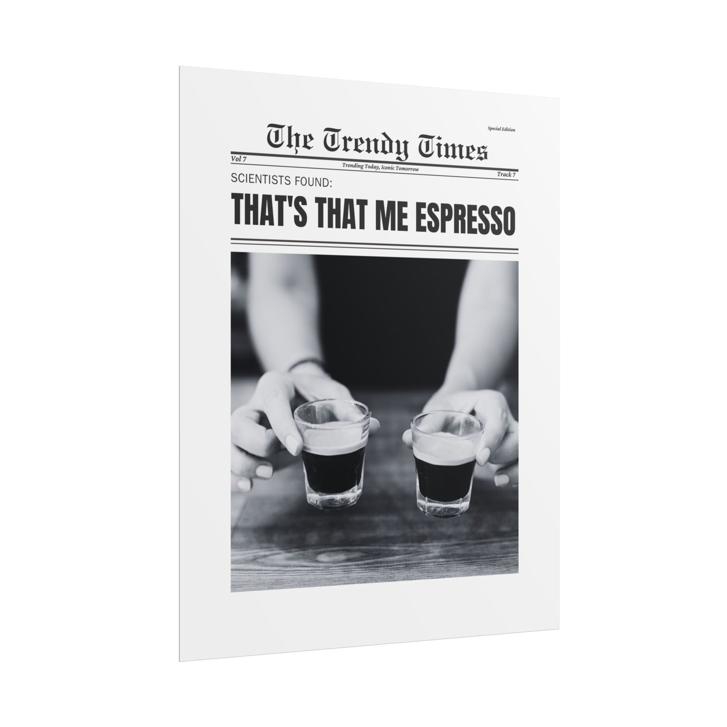 The Trendy Times: Espresso