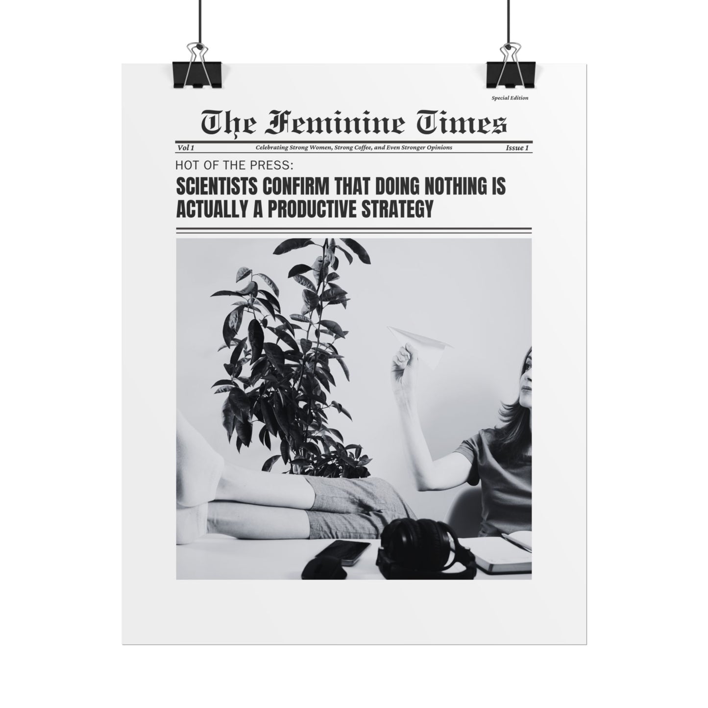 The Feminine Times: Scientists Confirm Doing Nothing Is Actually A Productive Strategy