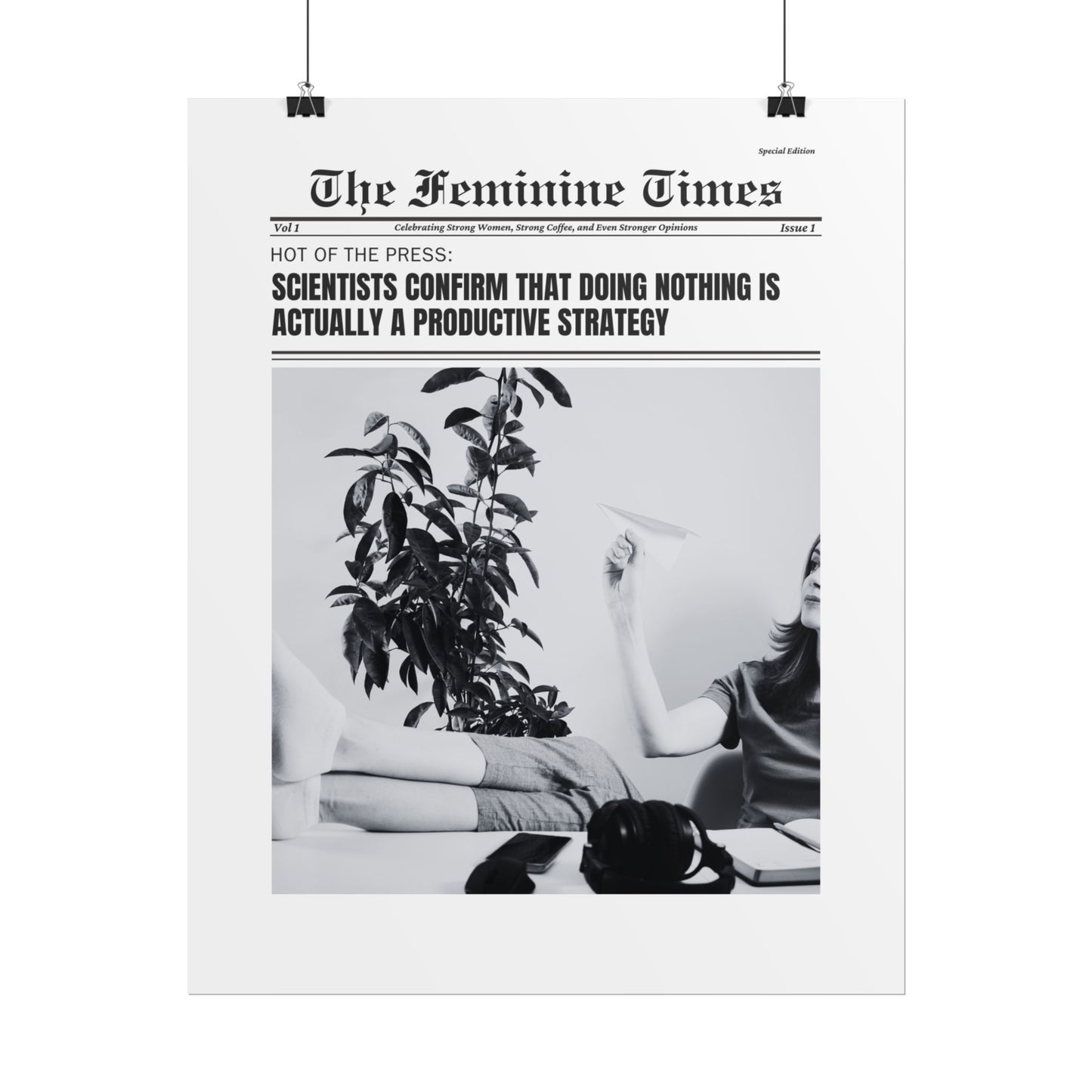 The Feminine Times: Scientists Confirm Doing Nothing Is Actually A Productive Strategy