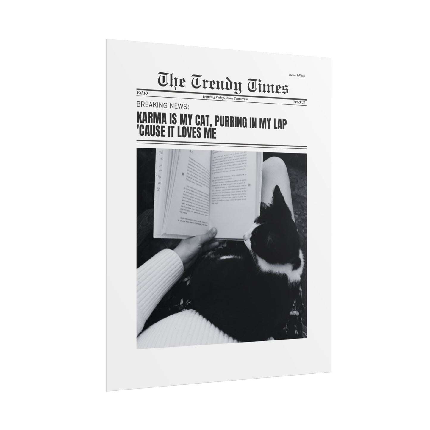 The Trendy Times: Karma Is My Cat