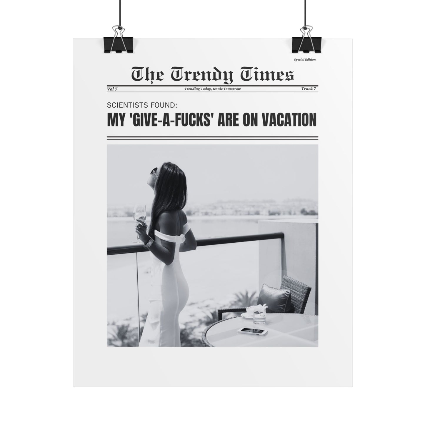 The Trendy Times: My Give-A-Fucks are on Vacation