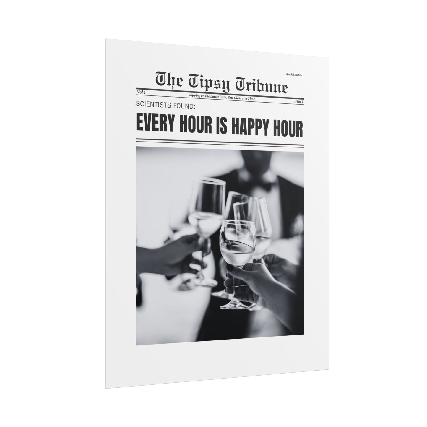 The Tipsy Tribune: Every hour is happy hour