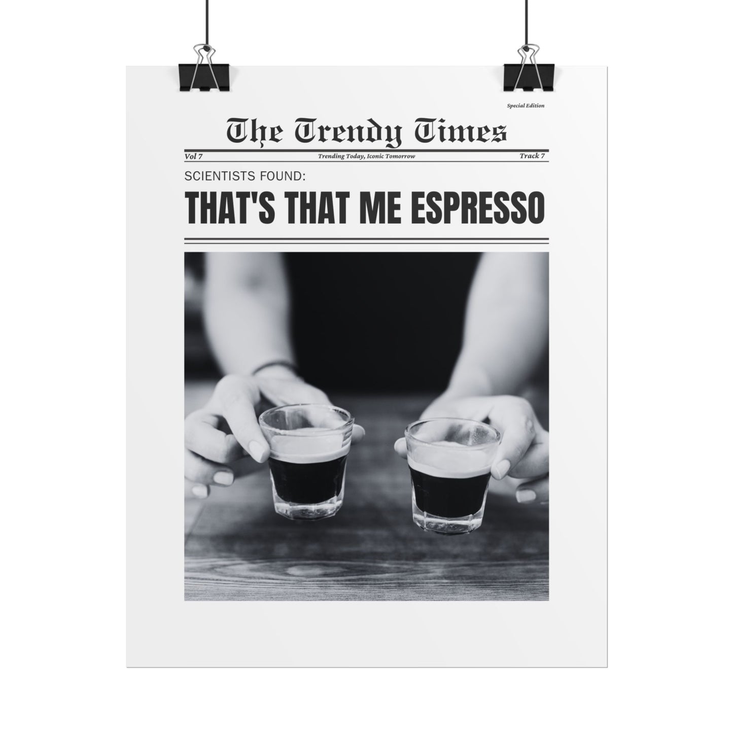 The Trendy Times: Espresso