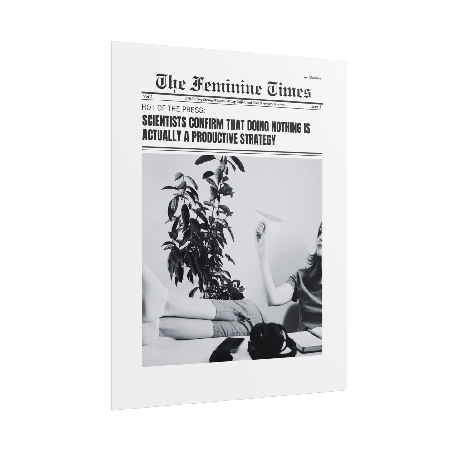 The Feminine Times: Scientists Confirm Doing Nothing Is Actually A Productive Strategy
