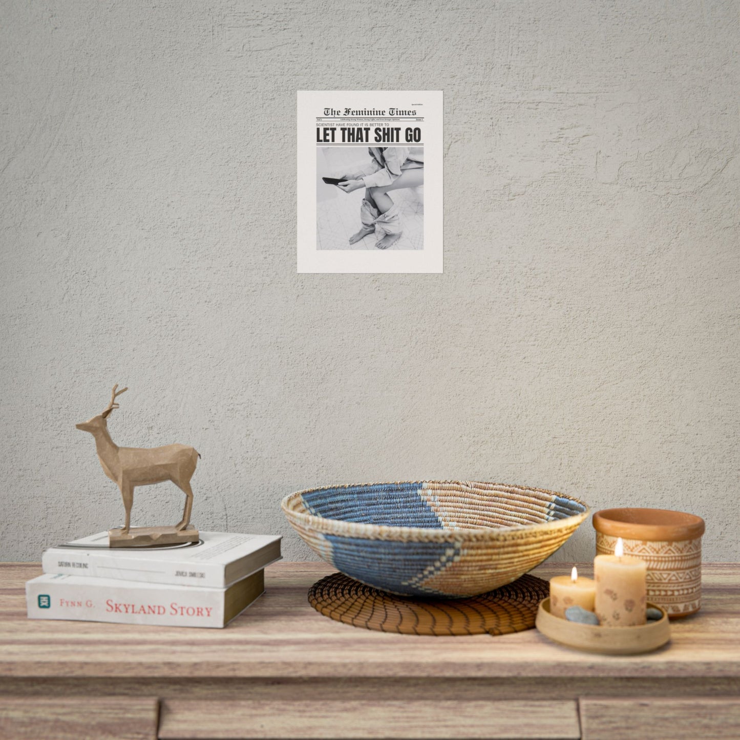 The Feminine Times: Relatable News Prints