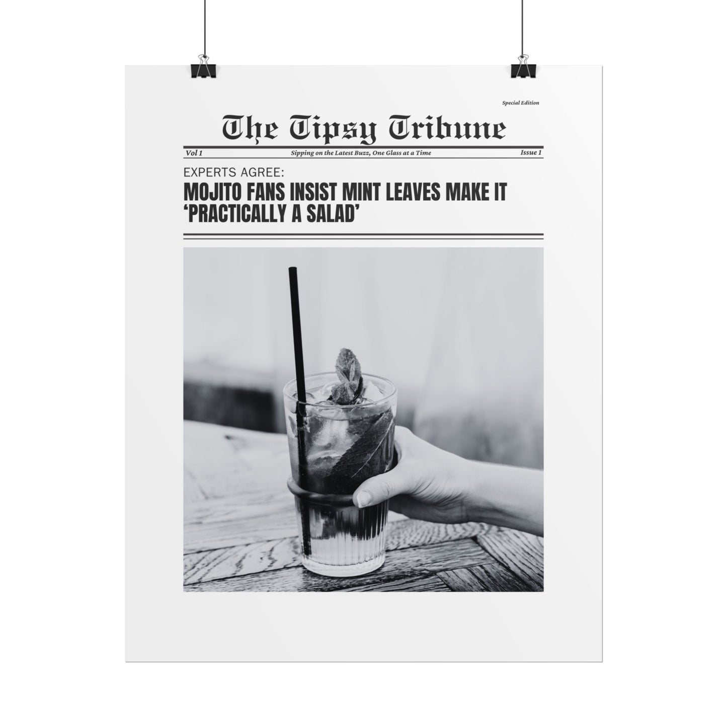 The Tipsy Tribune: Mojito fans insist mint leaves...