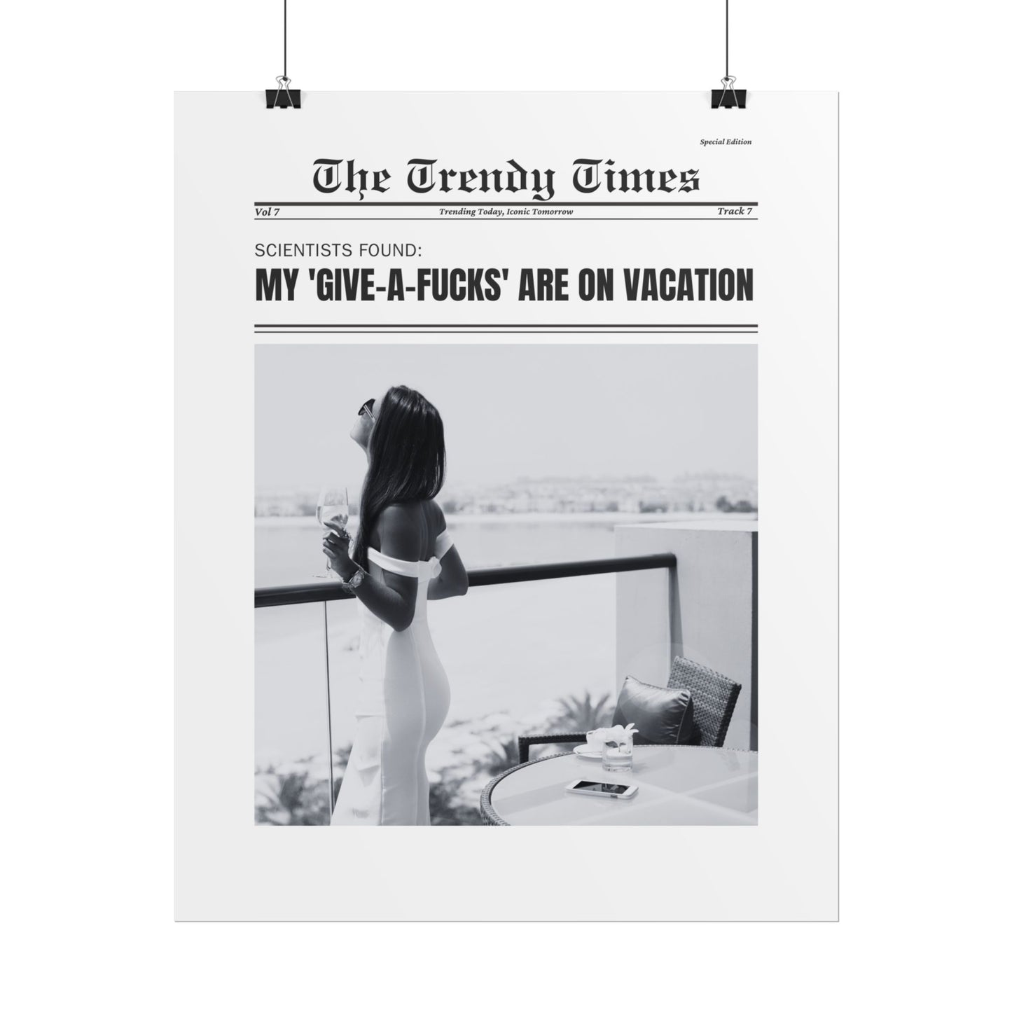 The Trendy Times: My Give-A-Fucks are on Vacation