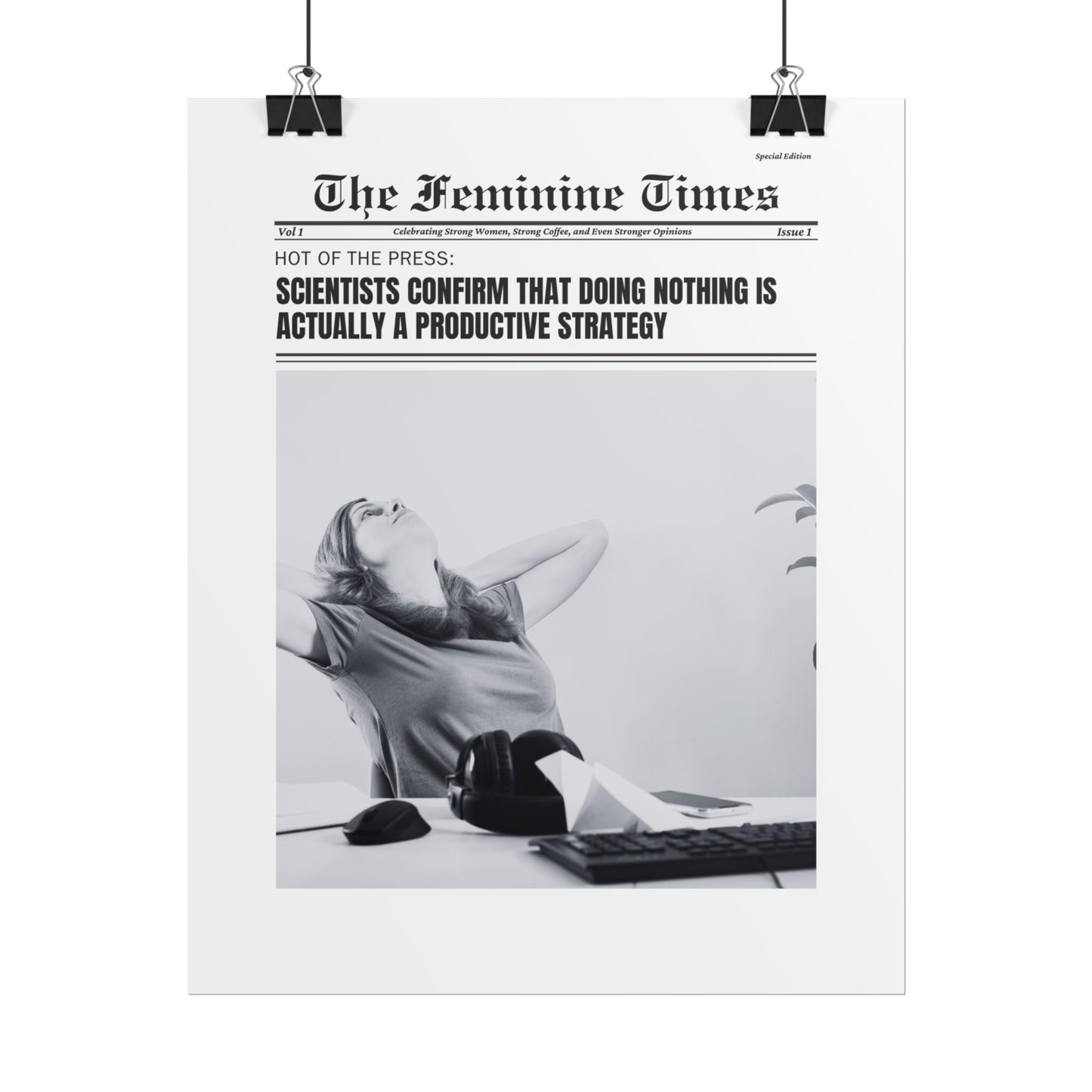 The Feminine Times: Scientists confirm that doing nothing...