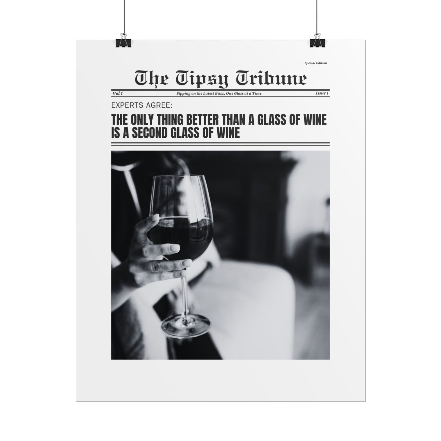 The Tipsy Tribune: The only thing better than a glass of wine...