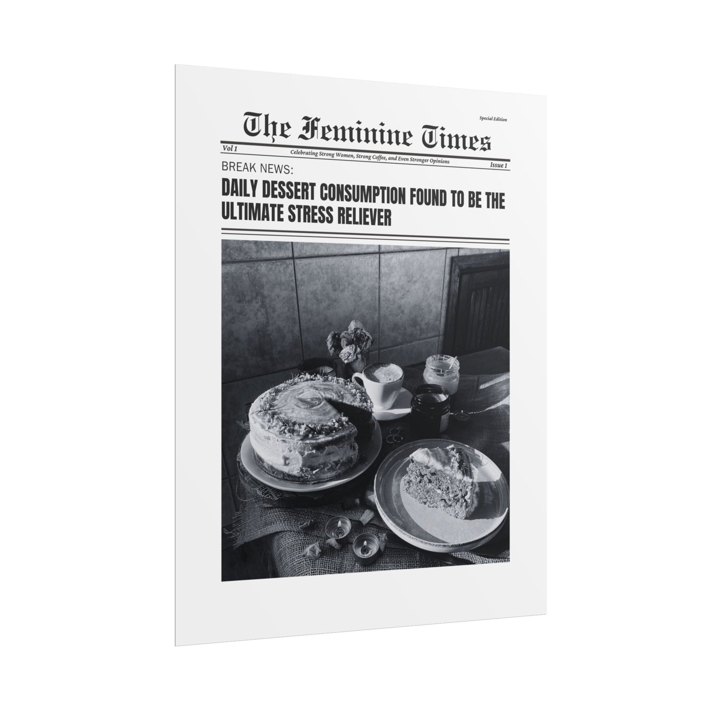 The Feminine Times: Daily Dessert Consumption Found To Be The Ultimate Stress Reliever