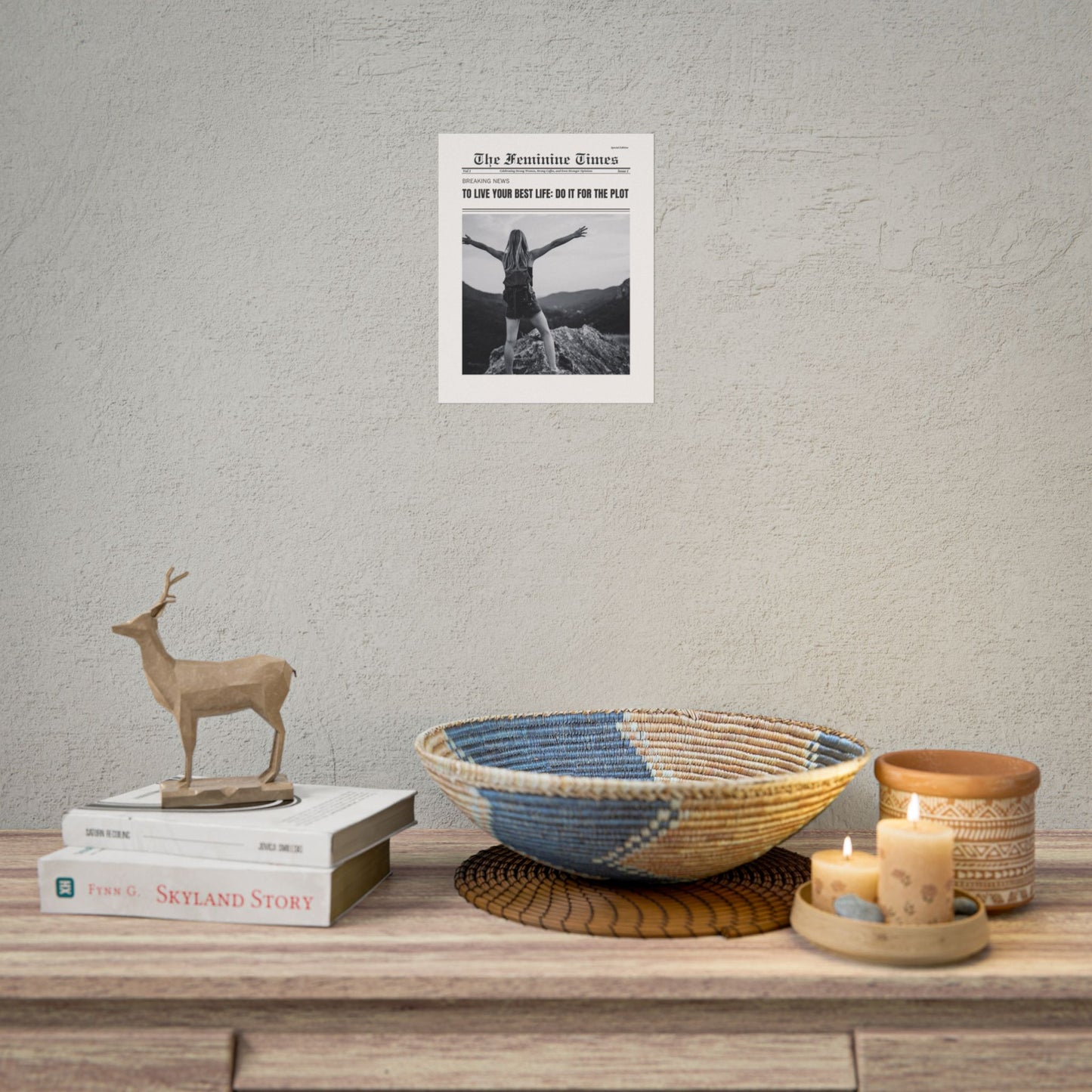 The Feminine Times: Relatable News Prints