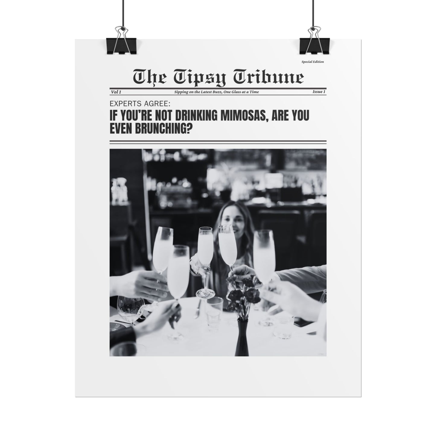 The Tipsy Tribune: If your'e not drinking mimosas...
