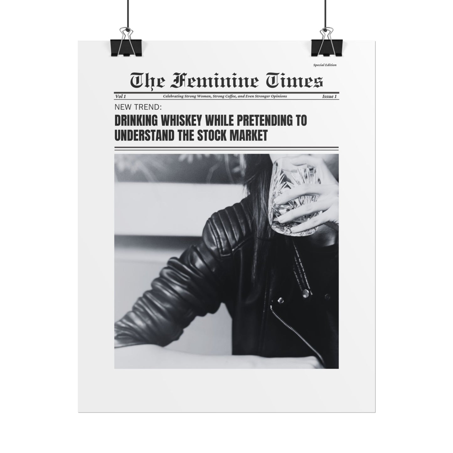 The Feminine Times: Relatable News Prints