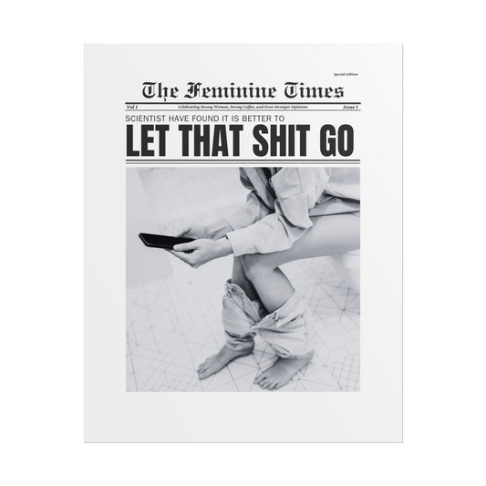 The Feminine Times: Relatable News Prints