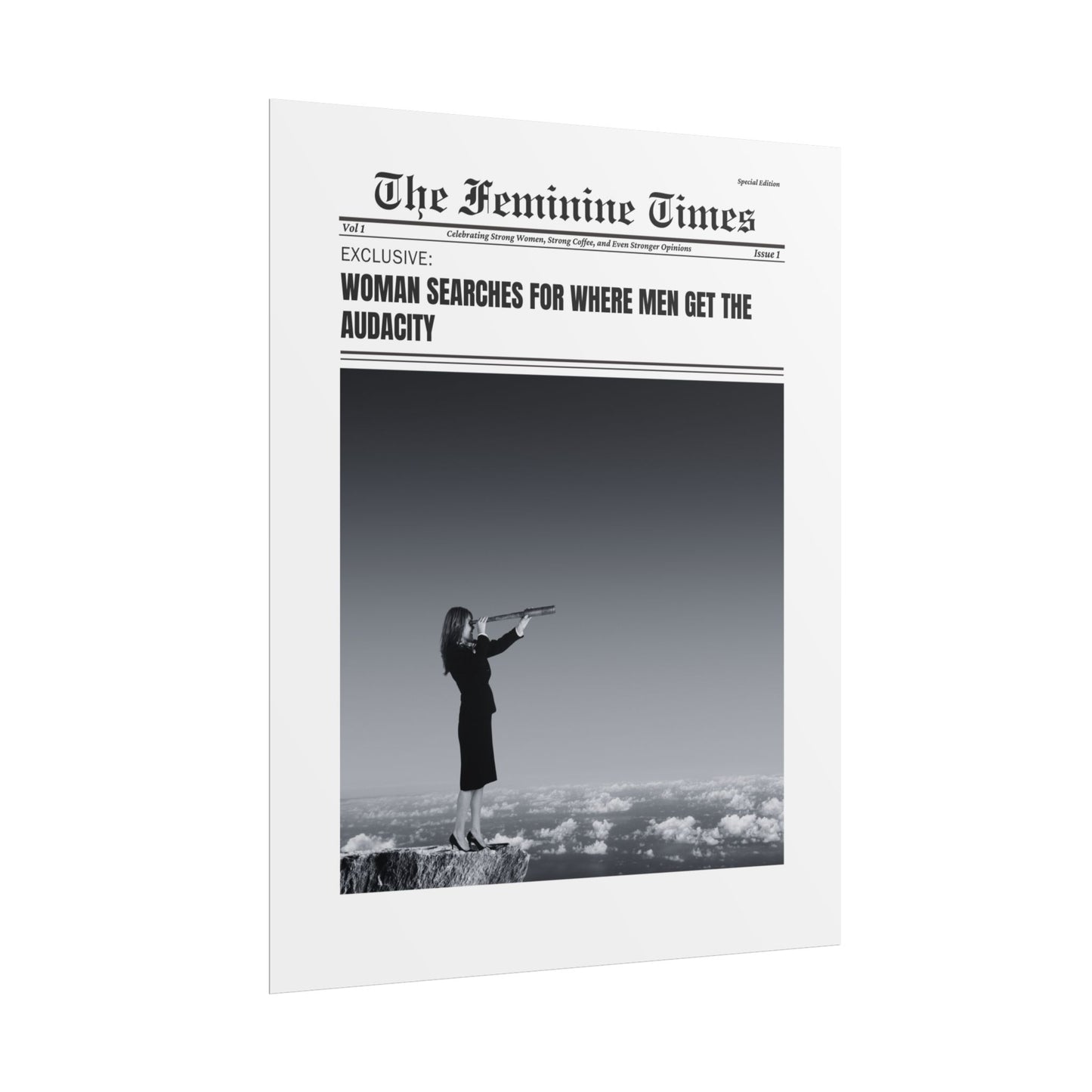 The Feminine Times: Woman Searches For Where Men Get The Audacity