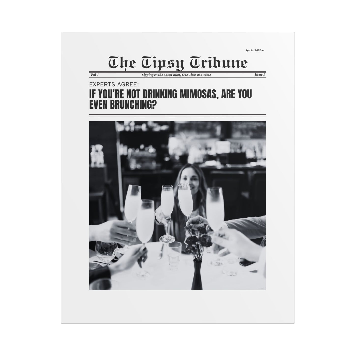 The Tipsy Tribune: If your'e not drinking mimosas...
