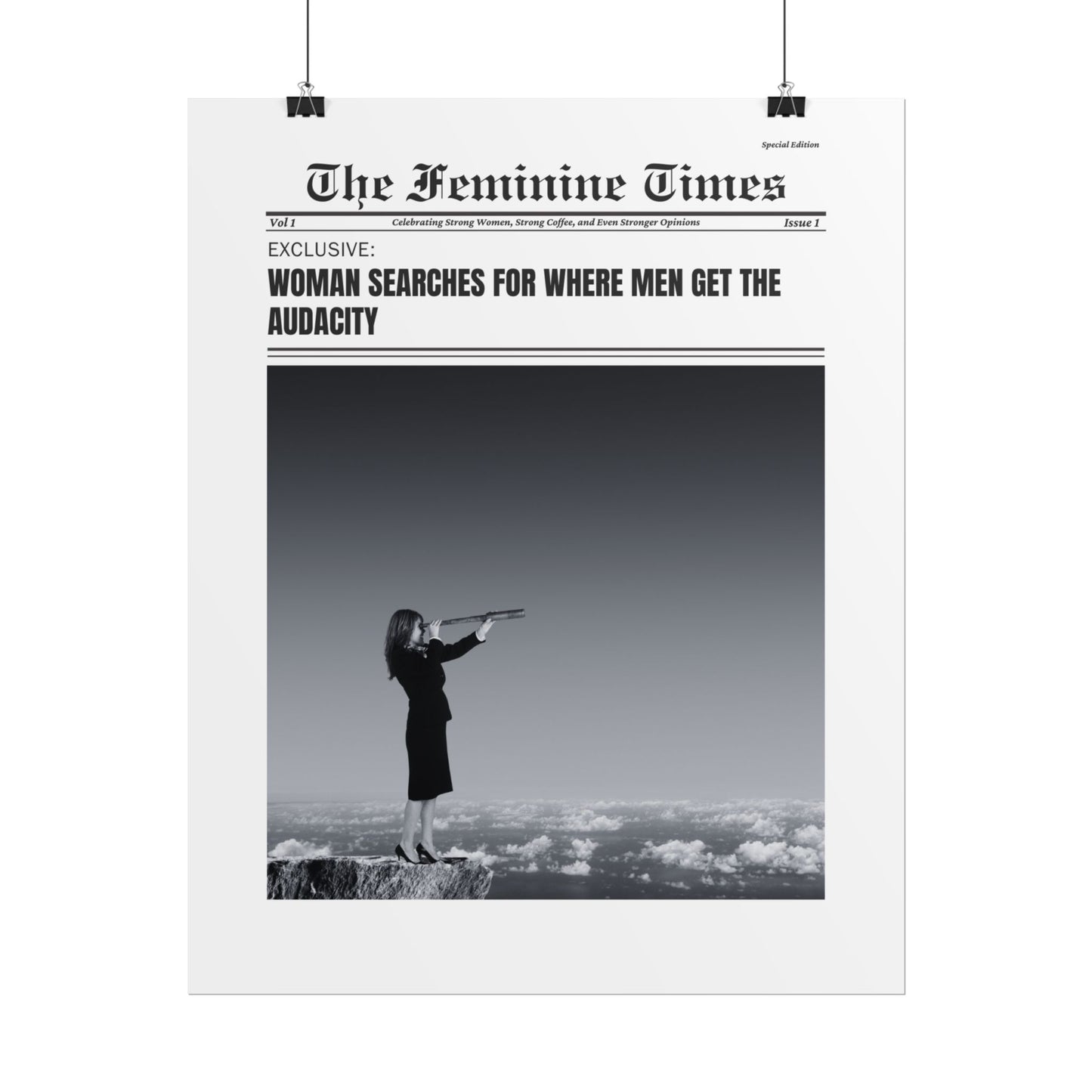 The Feminine Times: Woman Searches For Where Men Get The Audacity