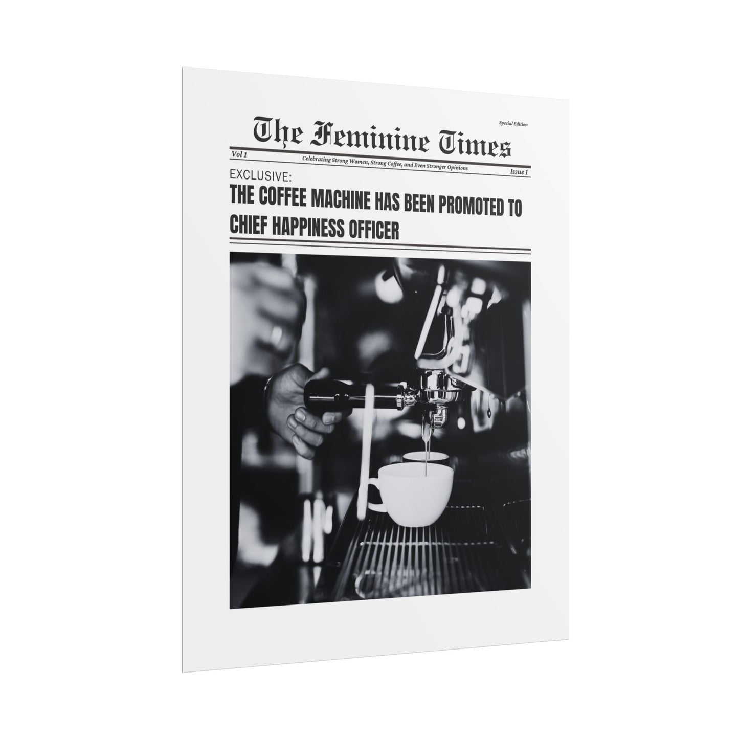 The Feminine Times: Relatable News Prints